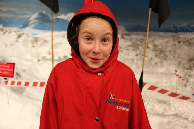 OMG - I am freezing!  The temp went down to 4C